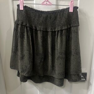 Rails Army Green Mini Skirt M